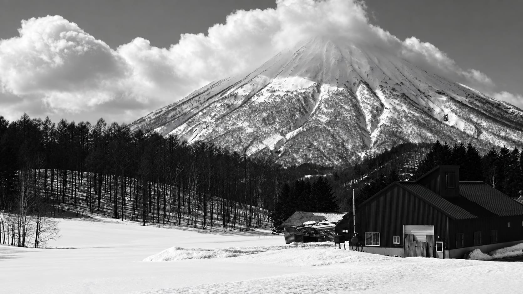 Mountain lodge, Japan