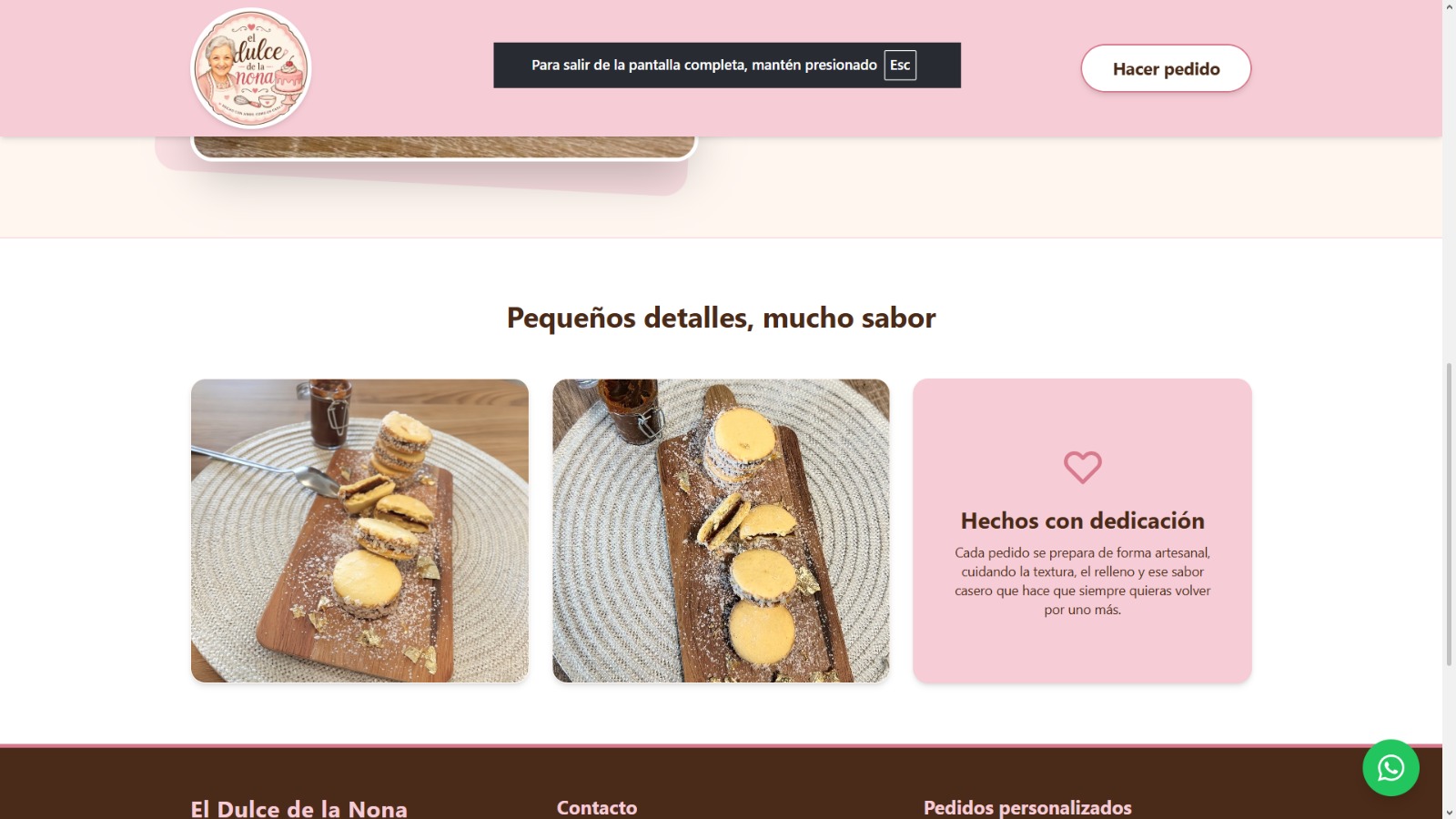 Bakery e-commerce preview 2