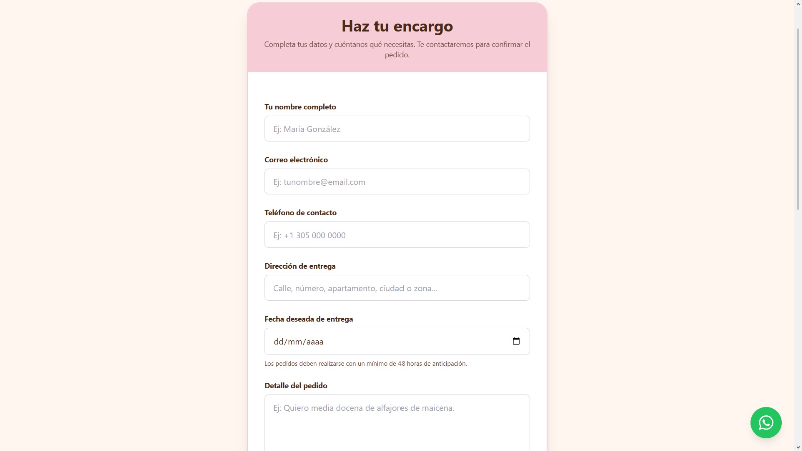 Bakery e-commerce preview 3